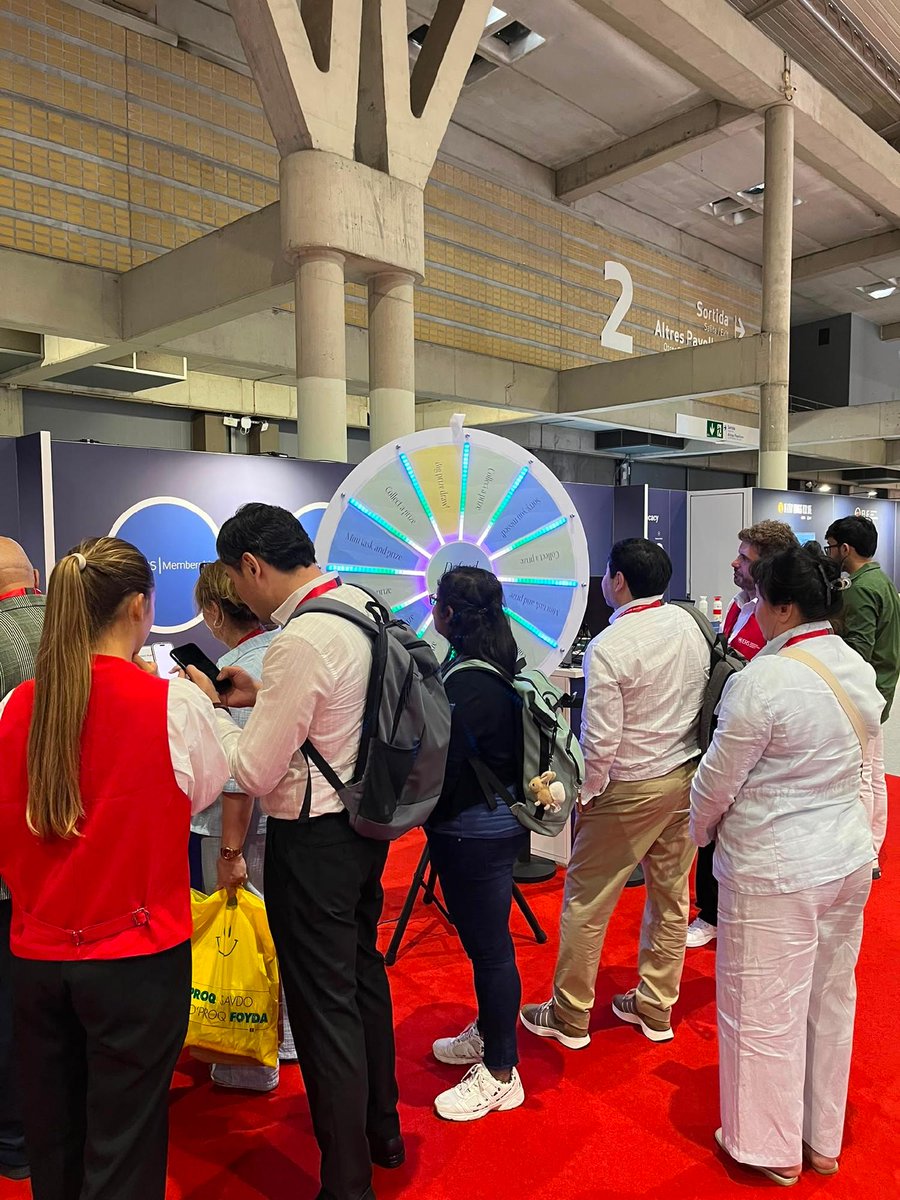 EuroRespSoc's tweet photo. Visit the #DefendScience #ProtectPublicHealth stand in the World Village and spin the wheel for your chance to win prizes – which could include a free #ERSCongress 2027 registration, an ERS Bookshop voucher, and more! https://t.co/cCsdc85XoJ