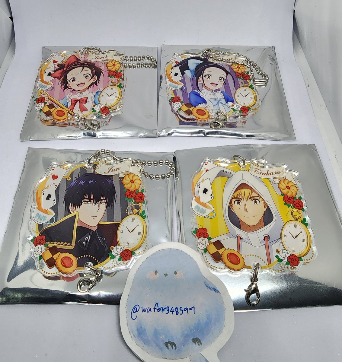 wafer348597's tweet photo. พวงกุญแจ อิโนริ ฮิคารุ จุน สึคาสะ
 ชิ้นละ 100 บาท ค่าส่ง 40/50
เหมา 400 ส่งฟรี

#ทอฝันบนลานสเกต #ตลาดนัดMedalist #ตลาดนัดอนิเมะรวมด้อม https://t.co/kpKphkM6k7