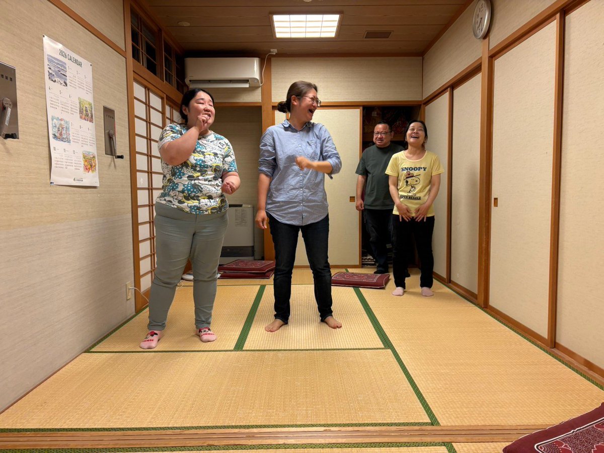 improsendai's tweet photo. 【ワークショップ】

インプロワークショップは
毎週水・土・日を中心に開催中🙌✨

お芝居をする人だけでなく、コミュニケーションを学びたい人や、学生さん、高校の先生、ミュージシャンも参加しています♪
以前、演劇をやっていて久しぶりにやりたくなった人もいらっしゃいませ～！🥰
↓ https://t.co/pz0n3zBlm4