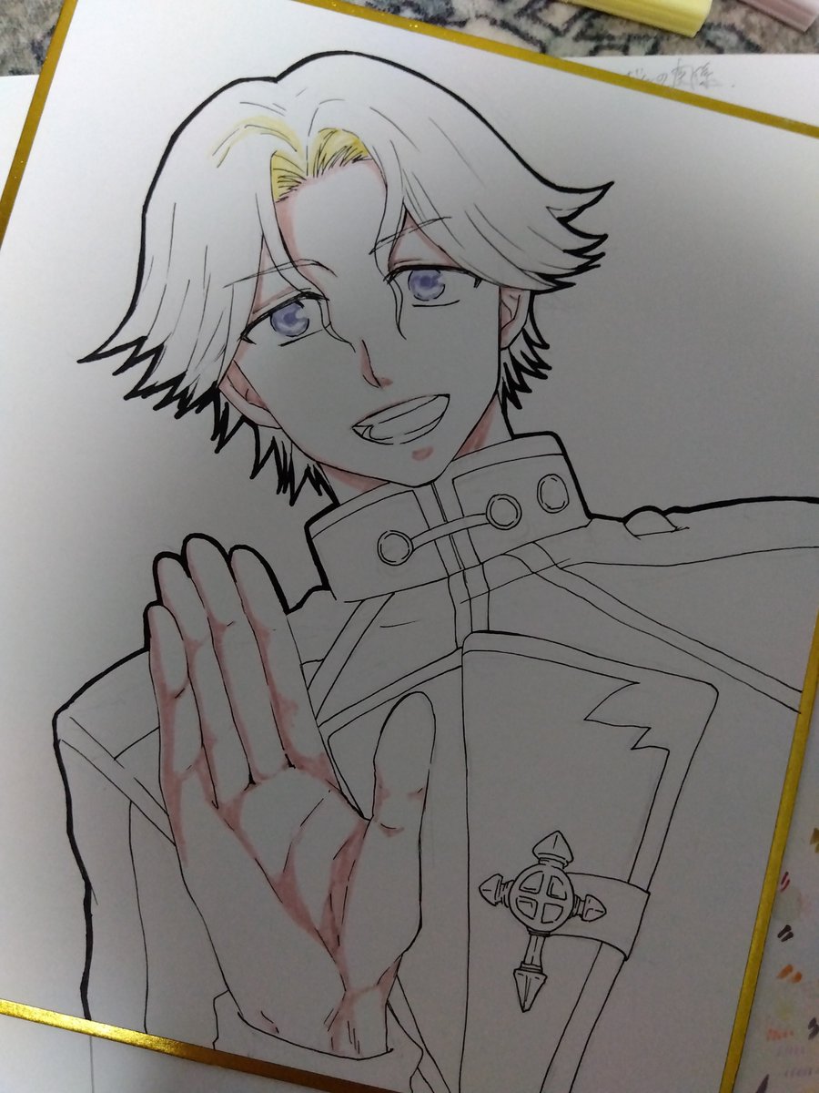 bibi87ma's tweet photo. 寝転がりながら描いてた…アーク✨️ https://t.co/FNTLDqwD4Z
