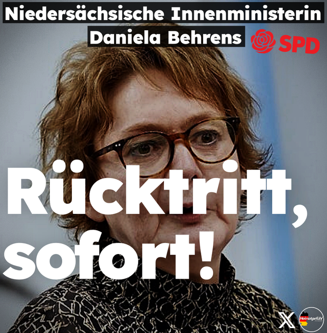 BJilge's tweet photo. Warum ist dem SPD-geführten Innenministerium in Niedersachsen nach mehreren Wochen Ermittlungsarbeit nicht möglich, der Öffentlichkeit offen auf der Hand liegende Fragen zu beantworten? Zum Beispiel: wovon lebte der Sechsfach-Mörder eigentlich, wie bezahlte er das teure 400 PS starke Fluchtfahrzeug? Warum wurde der Wagen vor der Tat auf die Frau umgeschrieben, die das Fluchtfahrzeug steuerte und die Schwiegermutter des inzwischen vom Amt des Migrations-Beauftragten und SPD- Abgeordneten Kurku ist? Wo befindet sich die öffentlich abgetauchte Dame? Offenbar kommt der Fall nur ins Rollen, weil Alternativ-Medien wie NIUS Ermittlungsakten durchgestochen wurden und damit wohl den politischen Schutzwall von SPD-Abgeordneten um den Schwiegersohn sprengten, die sich vermutlich vorsorglich in sichere Distanz bringen wollen. Die skandalöse Informationspolitik um sechs ermordete unschuldige Sozialarbeiter lässt nur den einen Schluss zu: sie haben Angst vor der Wahrheit.
