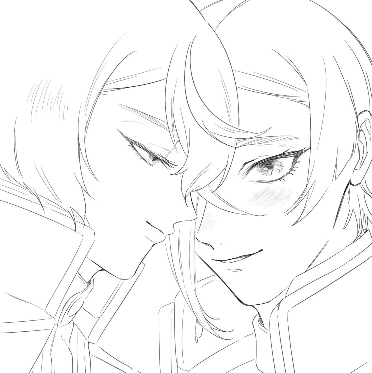 MsMidoriPaprika's tweet photo. 頭突き挨拶🦁🐍髭膝 https://t.co/cGM2hIVEIY