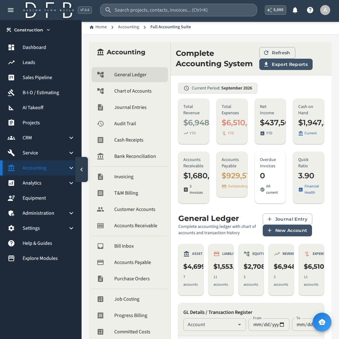 DesignFlowBuild's tweet photo. Worth knowing: Job costing ties to live project and field data, so every job margin is visible and tied to the general ledger.

Take a look for yourself: https://t.co/vUUdRZw47e
#Construction #MEP https://t.co/ex9i1XuzHZ