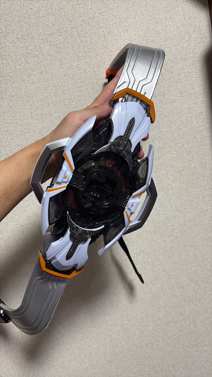 lazer_role_01's tweet photo. マイスドライバー、事前にゼッツドライバーでサイズを測ってプロップ風帯を作って移植しました！！
やっとできて満足 https://t.co/s8zEA66feD