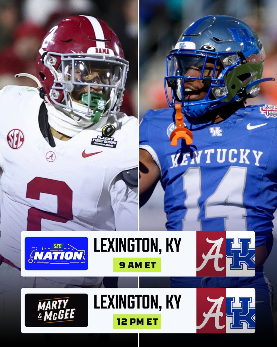 SECNetwork's tweet photo. SEE YOU SOON, LEXINGTON‼️

@UKFootball https://t.co/B3AeeepGJN