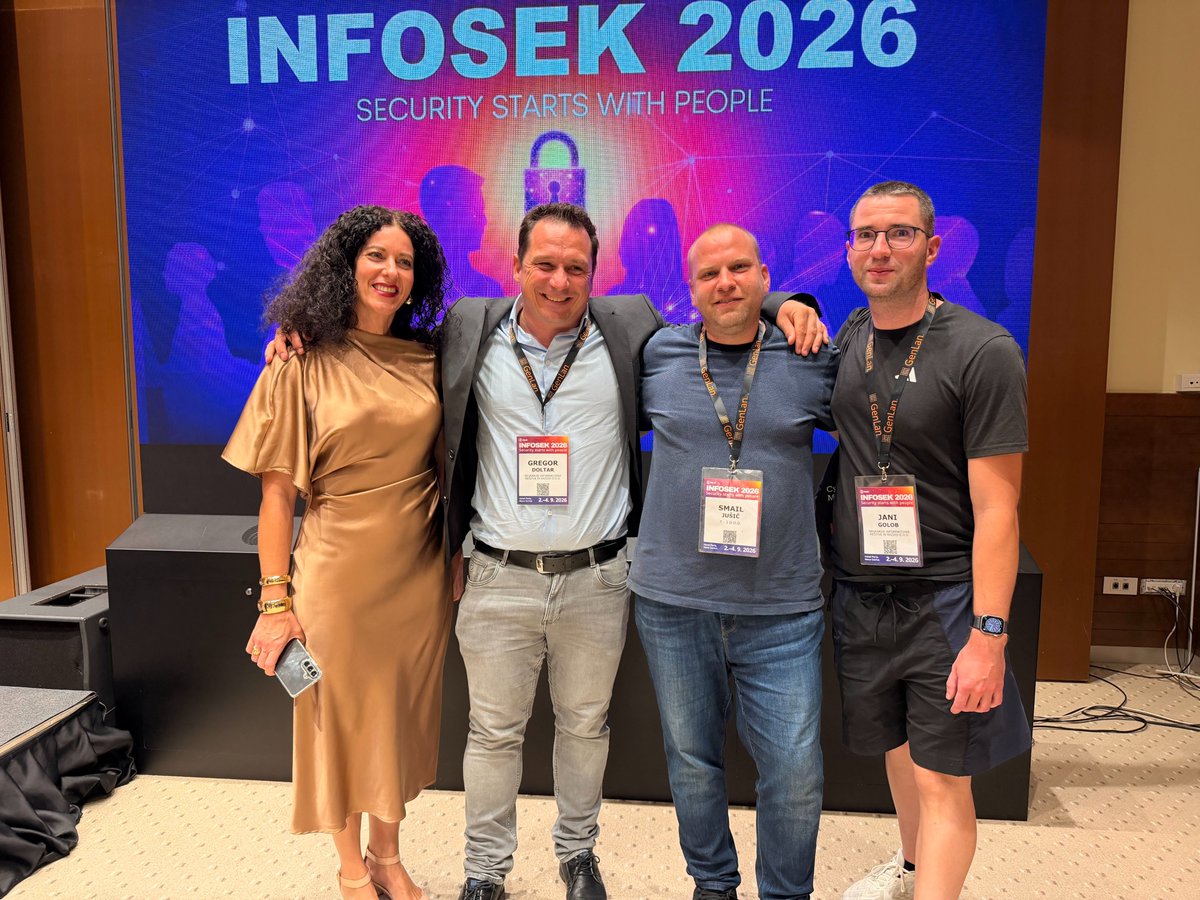 NeuraRod's tweet photo. Congrats to Smail Jušić, who received the Security Engineer of the Year award at INFOSEK. 

Smail is an external SecOps collaborator we work with often. 

Well deserved. https://t.co/bFiZERdfme