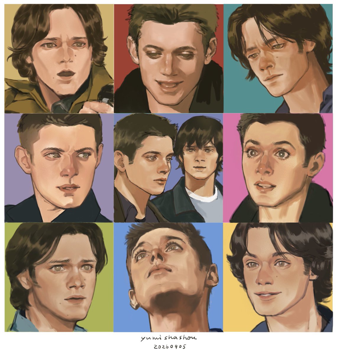 yumi_shashou's tweet photo. Just the face 😋

#Supernatural #spn #sd 
#fanart https://t.co/FuVX8IRA1W