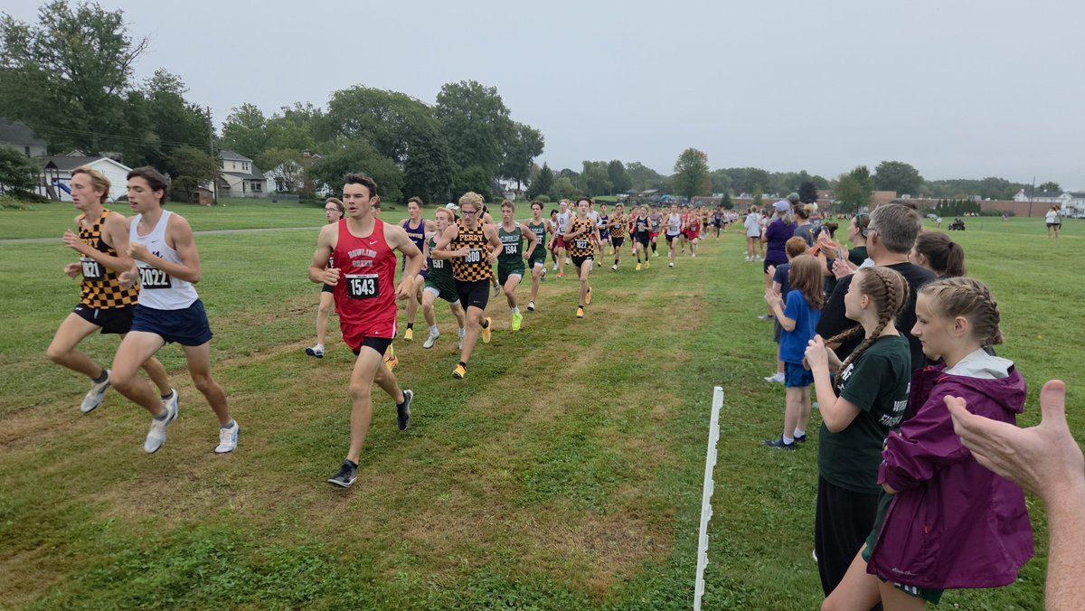 PerryTrackXC's tweet photo. The Boys Cross Country team finished 2nd out of 19 schools at the Ashland Arrows Invitational. The team was led by Parker Simonson and Noah Dostal finishing 6th and 10th overall out of 290 runners. They were followed in scoring by Broderick Gore, Ryan Sexton, and Michael Norris. https://t.co/A9g0KRnEFT