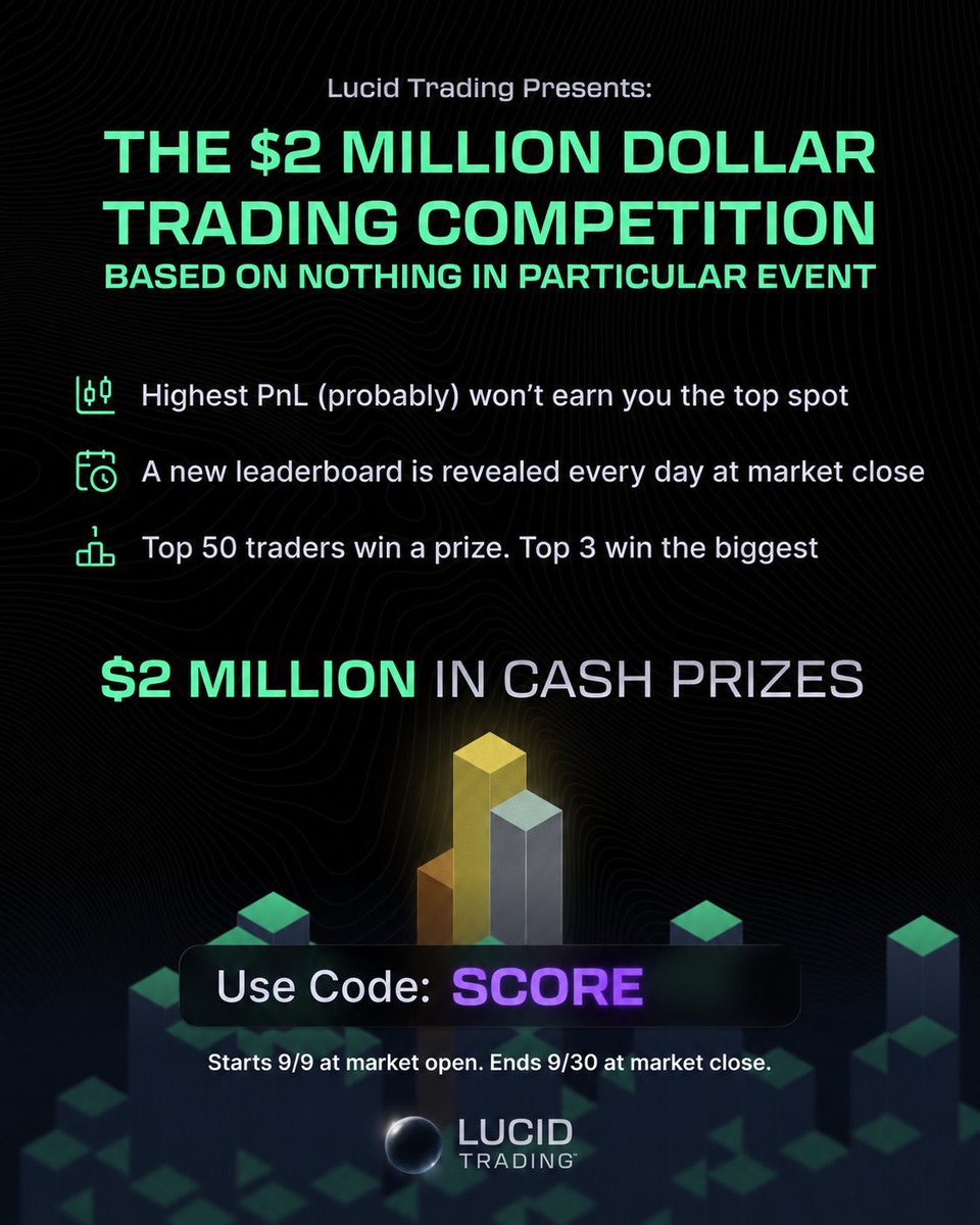 TradersParadise's tweet photo. A tournament I’m going to easily win. Or lose. Or end up in the middle. Or whatever the goal is. Or isn’t. 

Let’s goooo https://t.co/KiSaM1C7Sv