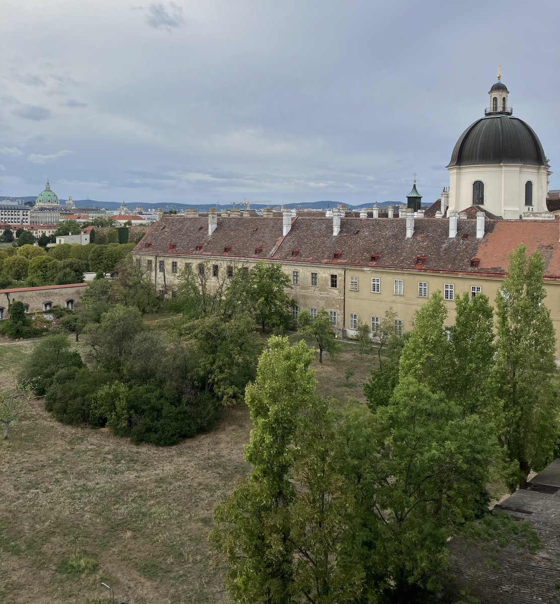 View from new FRA building