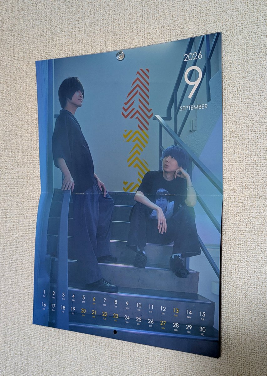NamiNami_58's tweet photo. めくるのうっかり忘れてた！
9月！！ https://t.co/JHaefdvRWm