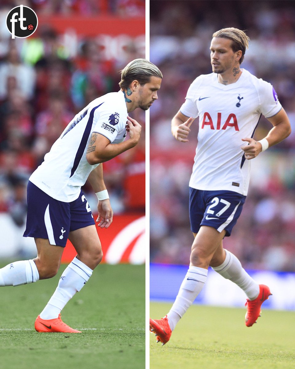 Footballtweet's tweet photo. 🇺🇦 Mykhailo Mudryk makes his debut for Tottenham Hotspur and plays in his first competitive game since 2024.

646 days ago. https://t.co/W1RS24vrTR