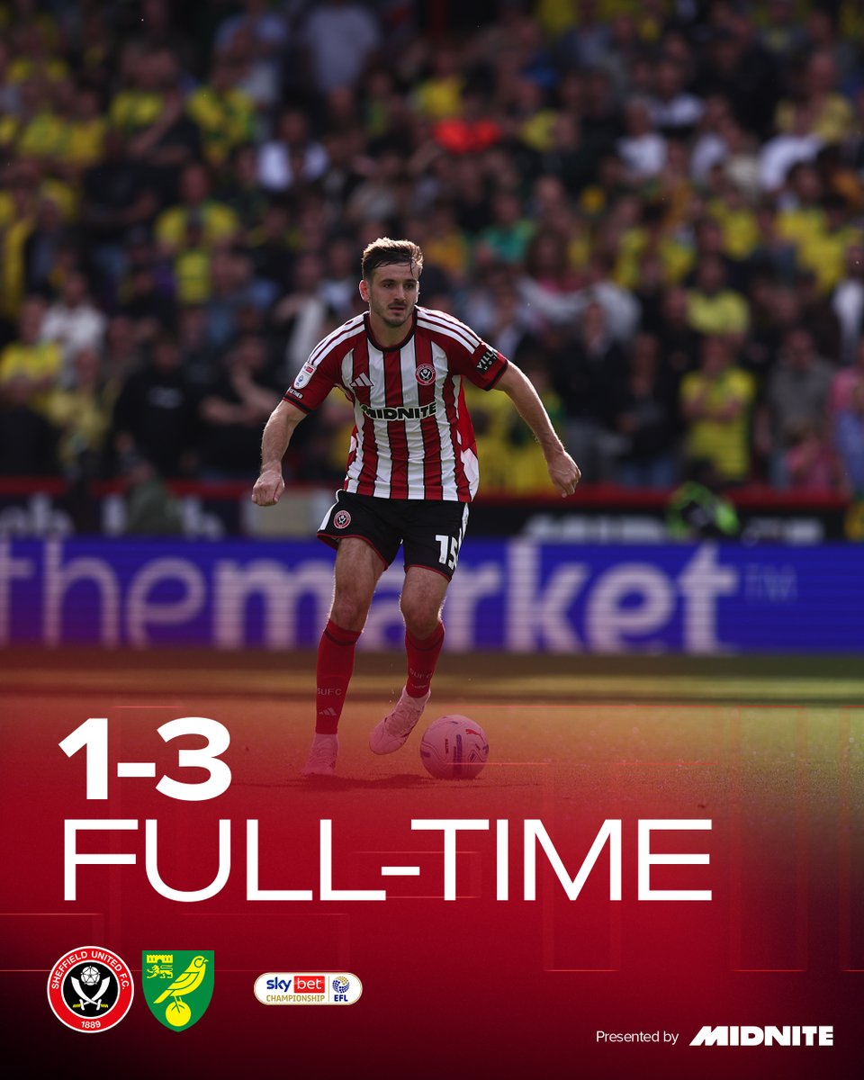 SheffieldUnited's tweet photo. Defeat at Bramall Lane. 

@midnite https://t.co/cqW0Jcwluh