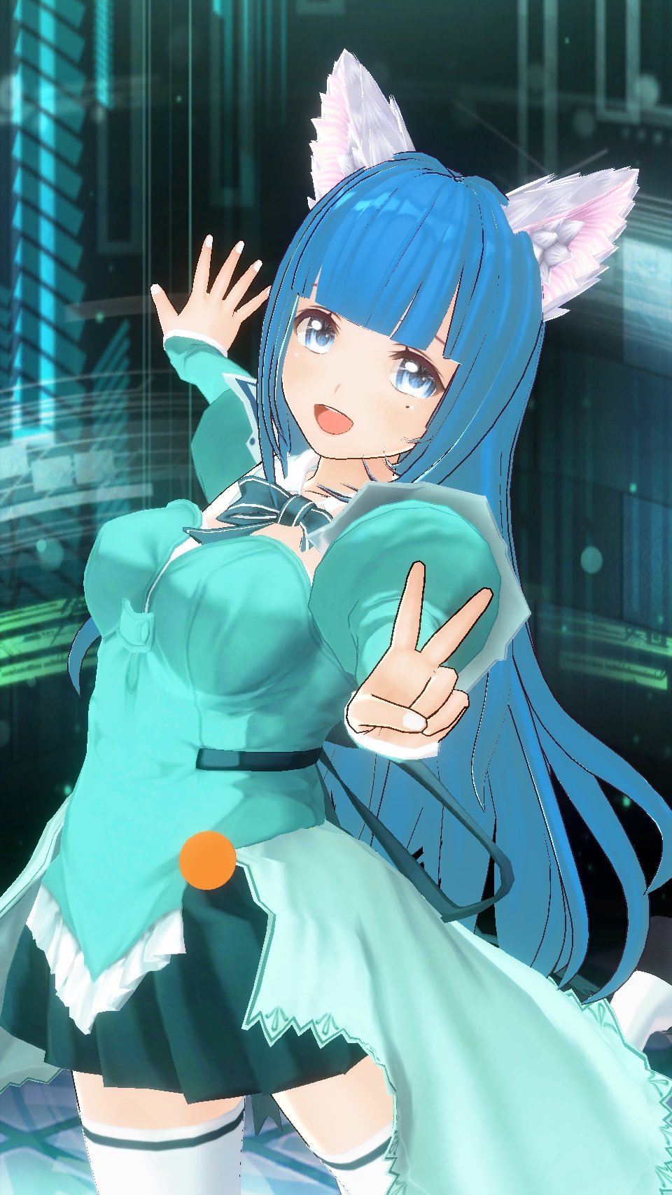 みゃーちゃんさま専用blueleaBackflarejacquardblouse 狼娘しゅう🐺声優VTuber on X: 