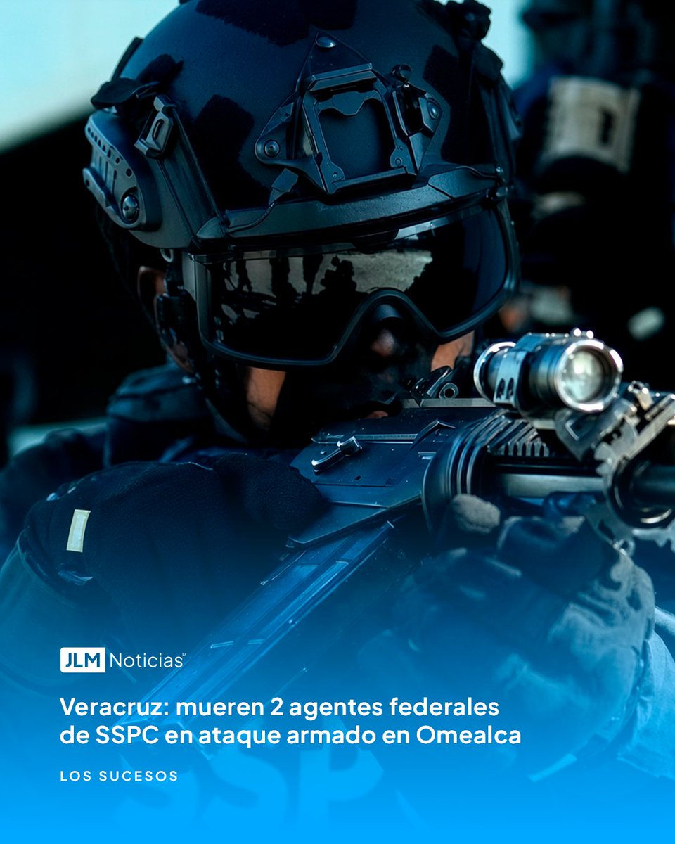 JLMNoticias's tweet photo. El secretario de Seguridad, Omar García Harfuch, confirmó que dos agentes federales perdieron la vida y una compañera resultó lesionada en un ataque armado en Omealca, Veracruz.

Los elementos realizaban labores de investigación cuando fueron agredidos con disparos de arma de fuego por integrantes de la delincuencia organizada. La agente herida recibe atención médica y cuenta con el respaldo de la dependencia.

Harfuch expresó condolencias a las familias y reconoció la valentía de los agentes caídos. 

“Este crimen no quedará impune. Los responsables serán llevados ante la justicia”, afirmó. 

#JLMNoticias #Aguascalientes #Ags
