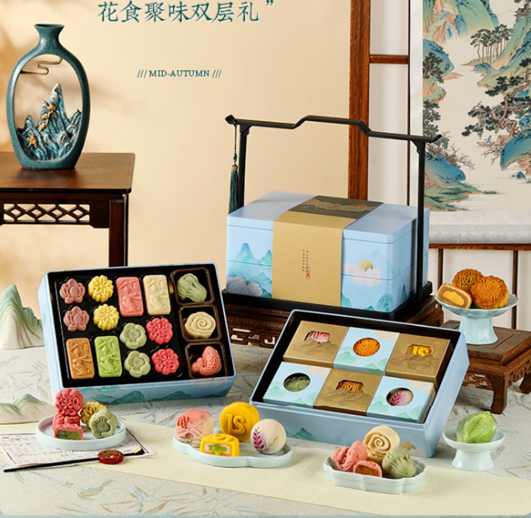 NADISER's tweet photo. Celebrate Mid-Autumn Festival with our limited mooncake set! Fluffy lotus seed paste, velvety red bean, and matcha custard—only available this week. Tag your foodie friend who’d grab this! https://t.co/abcg2QOECu