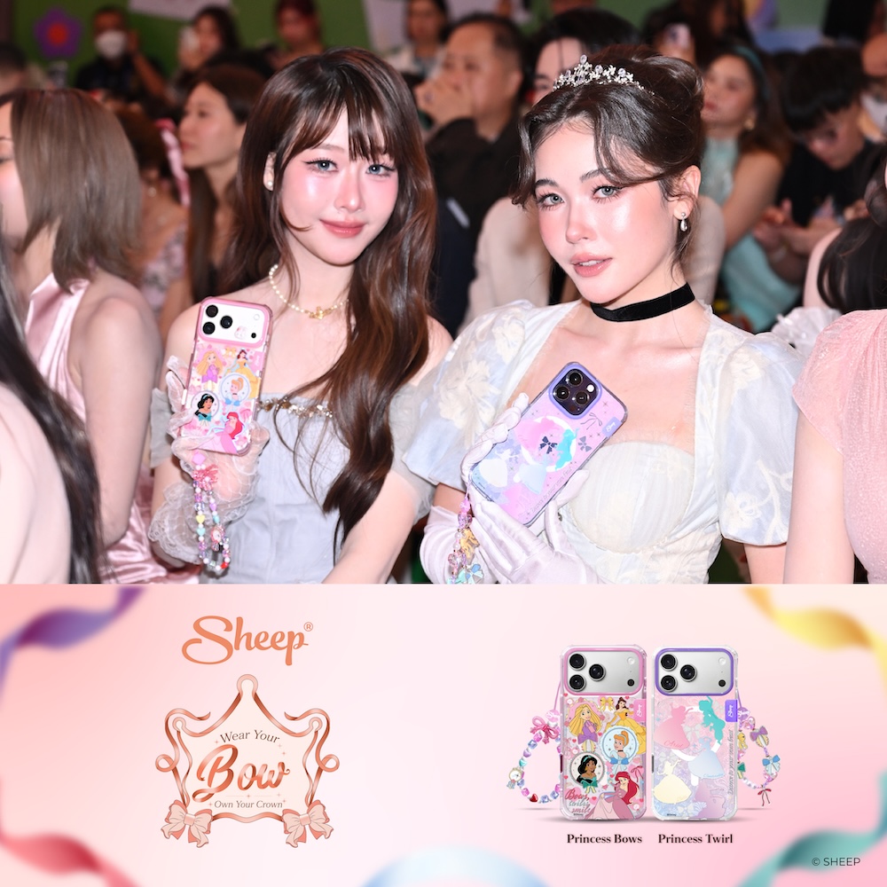 Applesheepth's tweet photo. #WEARYOURBOWwithSHEEP
#SHEEPcollab #DisneyPrincess #ดิสนีย์ #DTX2026 https://t.co/AxHZOrKv9V