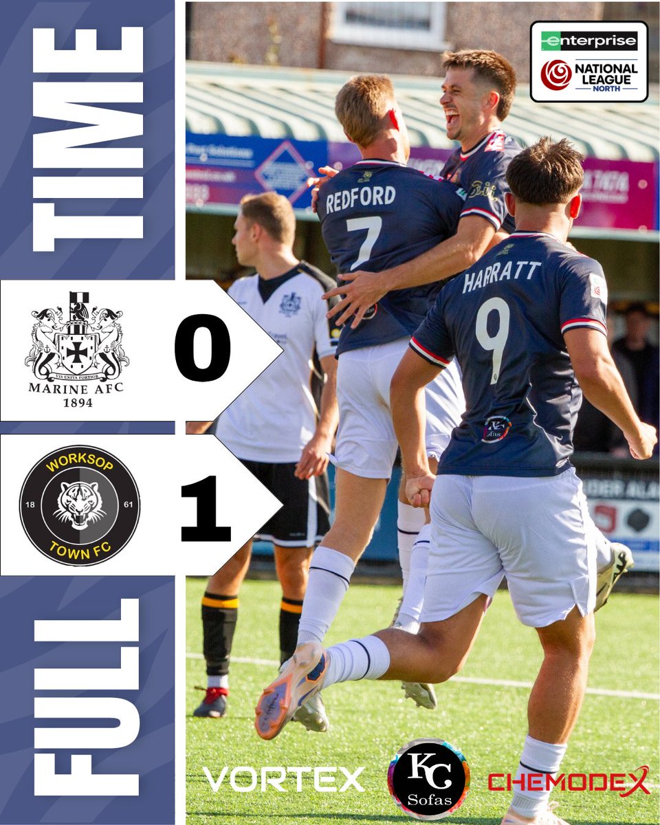 worksoptownfc's tweet photo. FT | BACK TO WINNINGS WAYS!

Vaughan Redford's goal secures all three points in Merseyside!

#WeRoarTogether💛 https://t.co/OySF3nOMu3