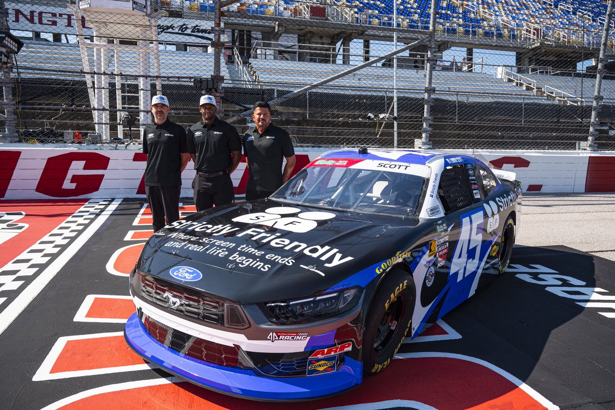 TeamAlphaPrime's tweet photo. Both @brennanpoole and @LavarScott will drive our team's first @FordRacing Mustangs next weekend at @WWTRaceway!

#NASCAR | @TheCW_Sports https://t.co/Oy9D35VIzk