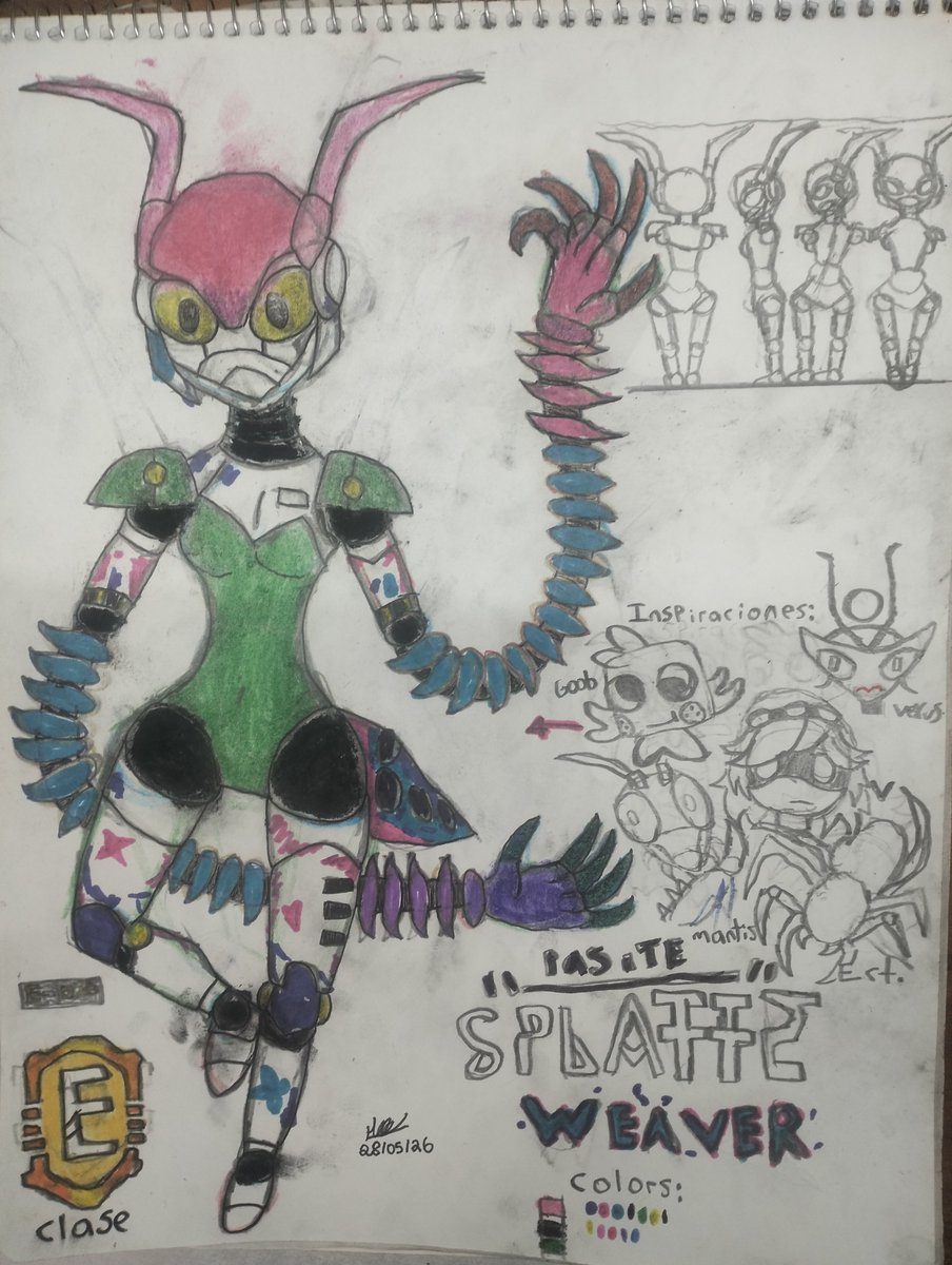 Noevanatorapcv's tweet photo. @zerobonhal These two robot insect brothers 🤖🪲🕷️, These two are brothers who play pranks on each other. https://t.co/CcEu3UeTX7