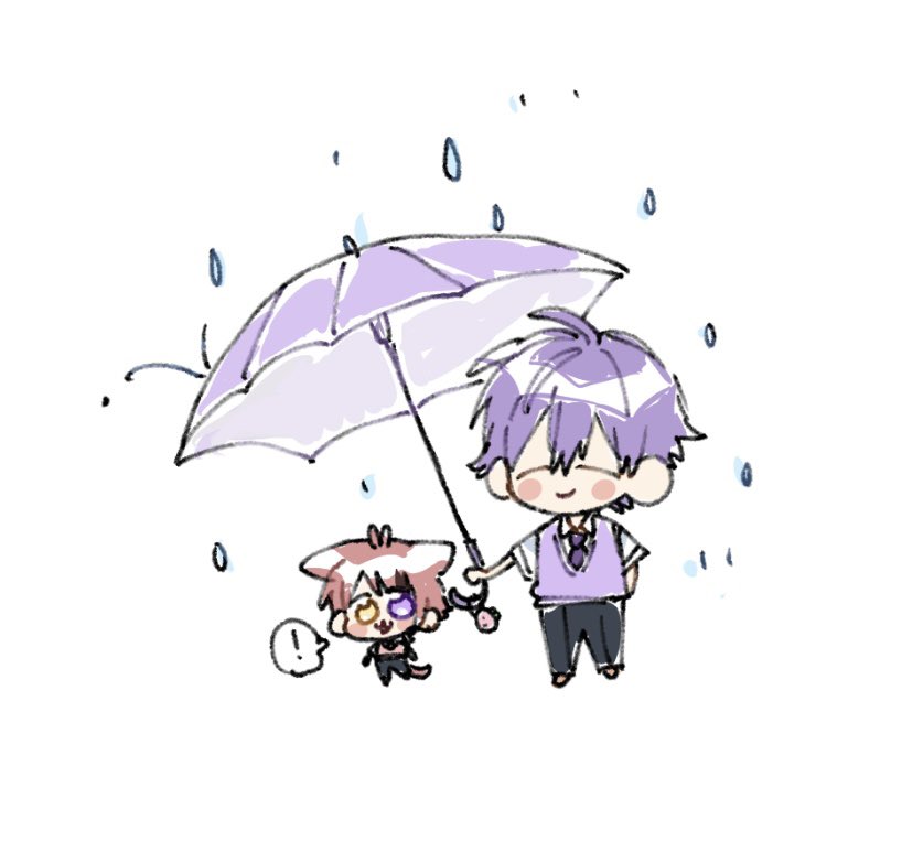 kiritani1210's tweet photo. 雨降らなくて良かったけど、雨降ると思って描いたもの☂️

おやすみなさい🛌💤 https://t.co/P0gGUpcy7L