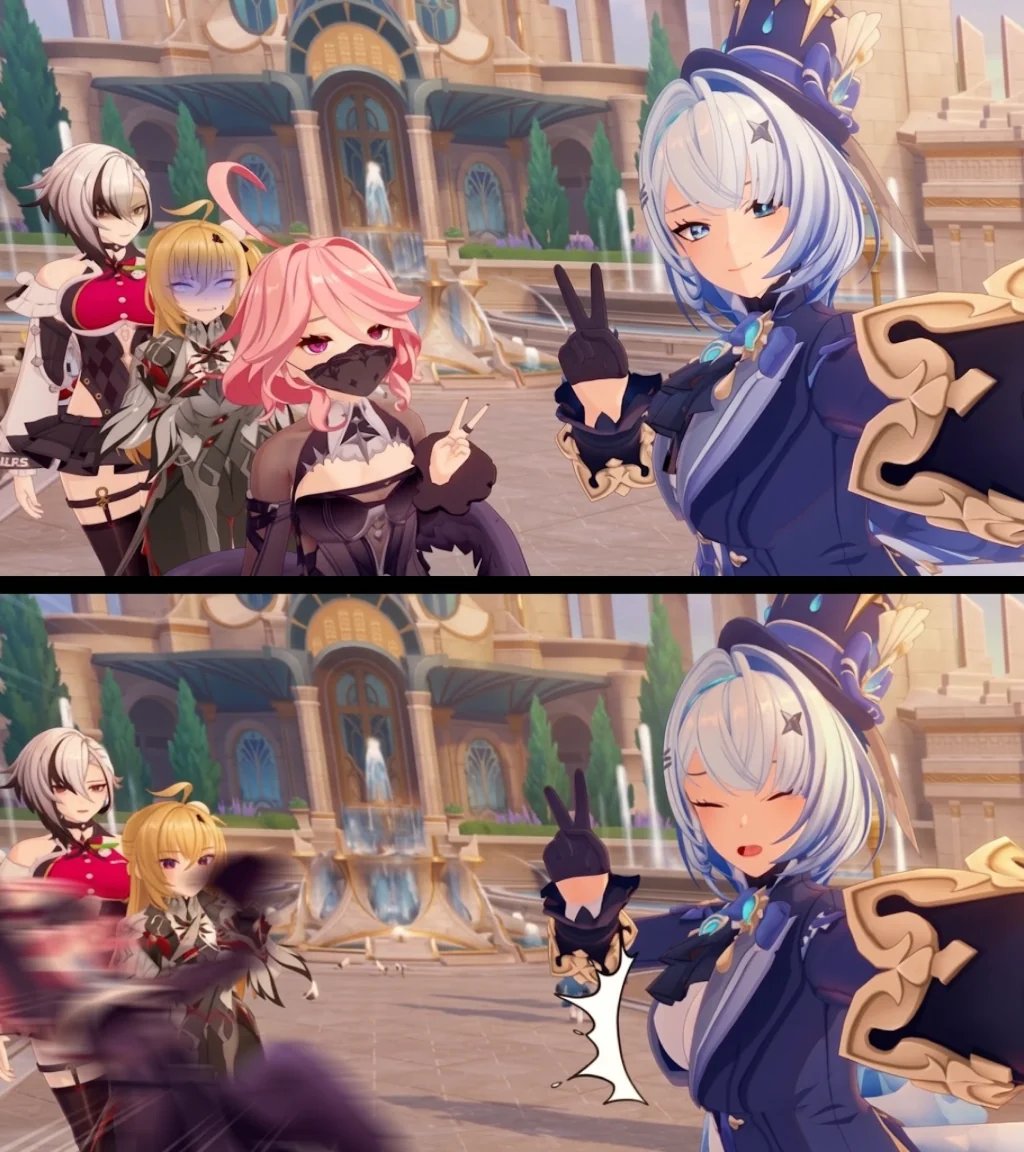 teyvattabloid's tweet photo. Clothes Swap

They share same EN VA

©️ u/Chronoz0

#Genshinlmpact #Genshin #GenshinMemes https://t.co/YkfhuNNfuw