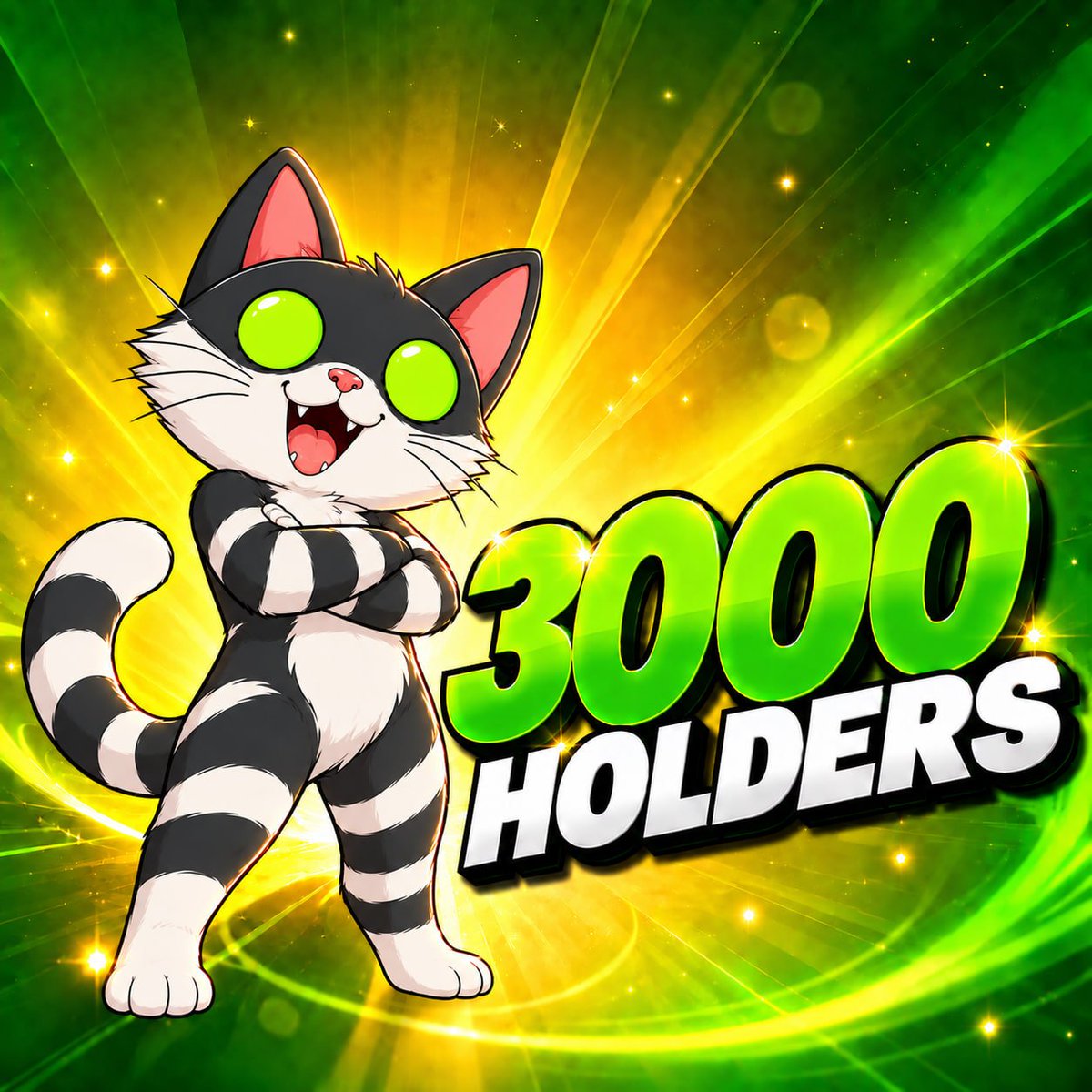 _ArtificialNeko's tweet photo. 3000 holders for Artificial Neko! https://t.co/xL3cEV1s7i