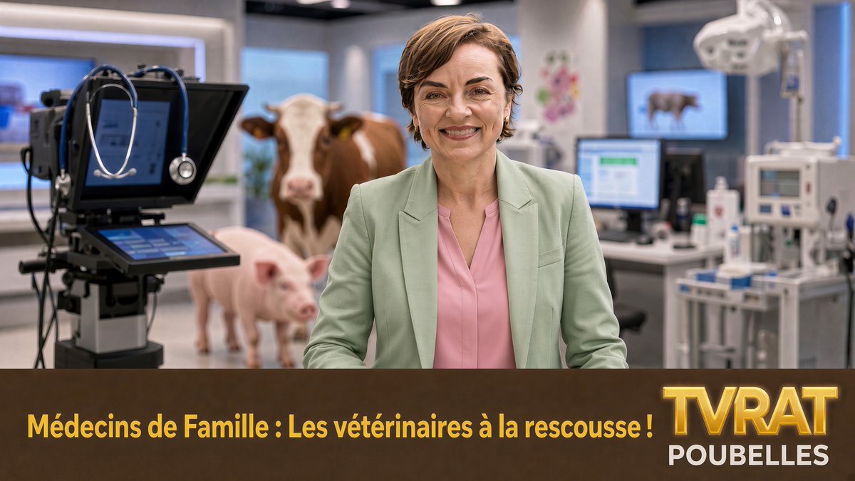 TvRatPoubelles's tweet photo. Promesse électorale : pour réduire le temps d'attente à l’urgence et faciliter l’obtention d’un médecin de famille, la CAQ de François Legault, alias l’équipe Christine Fréchette, promet que si tu as déjà été traité de porc, de truie, de cochon, de cochonne, de chien(ne), de vache, de bœuf , de taureau ou de petit lapin, ainsi que mouches à marde, que Québec solidaire a proposé d’inclure avec à son programme de diversité, égalité, inclusion —, grâce à l’équipe Fréchette : Un vétérinaire te prendra en charge !