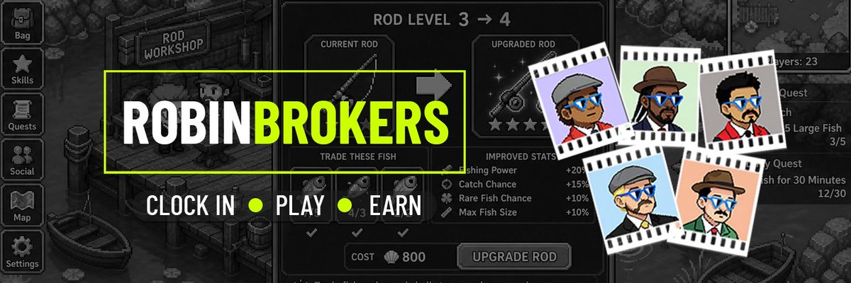 Hiraweb3's tweet photo. $ROBIN

this one caught my eye pretty early 👀

at first i thought it was just another small cap, but there’s actually a bit more going on here

@robinbrokers has its own NFT collection and you can use $ROBIN to clock in a broker

once you’re clocked in, you get a share of the revenue coming from $ROBIN trading fees + NFT royalties

and the part i found pretty interesting - payouts are in tokenized SpaceX ($SPCX)

so basically, more activity = more fees being generated

and more fees means more to distribute to the brokers that are clocked in

token + NFTs + an actual revenue loop all tied together

still early, but definitely one i’m keeping an eye on 

$ROBIN

website: https://t.co/sfFMqodPeo

brokers: https://t.co/rINkiIOxwI

dex: https://t.co/GtbJxsaJMF

@robinbrokers
