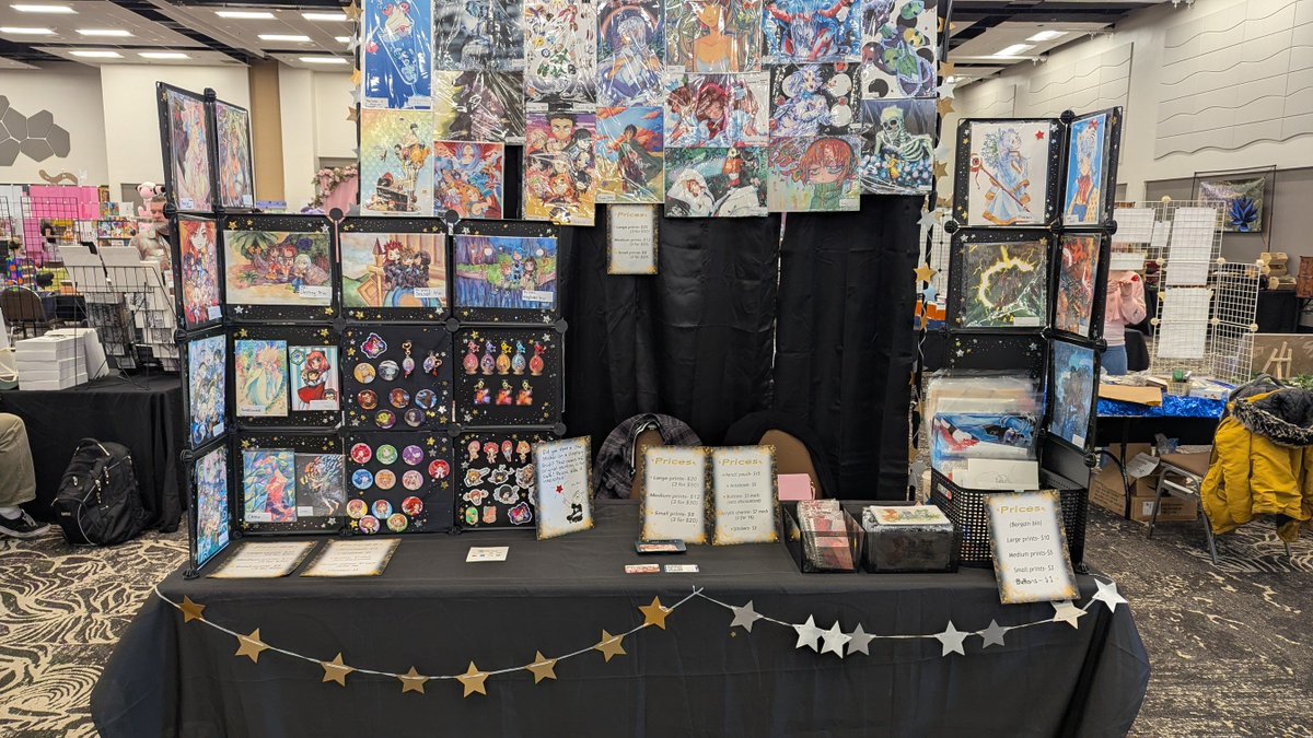 BaingsN's tweet photo. Hey guys! I'm at Boise Comic Arts Festival selling a few new prints and charms! Come say hi if your in the area it's free entry!!
#baings #boisecomicartsfestival #bcaf https://t.co/nFRpz00fes