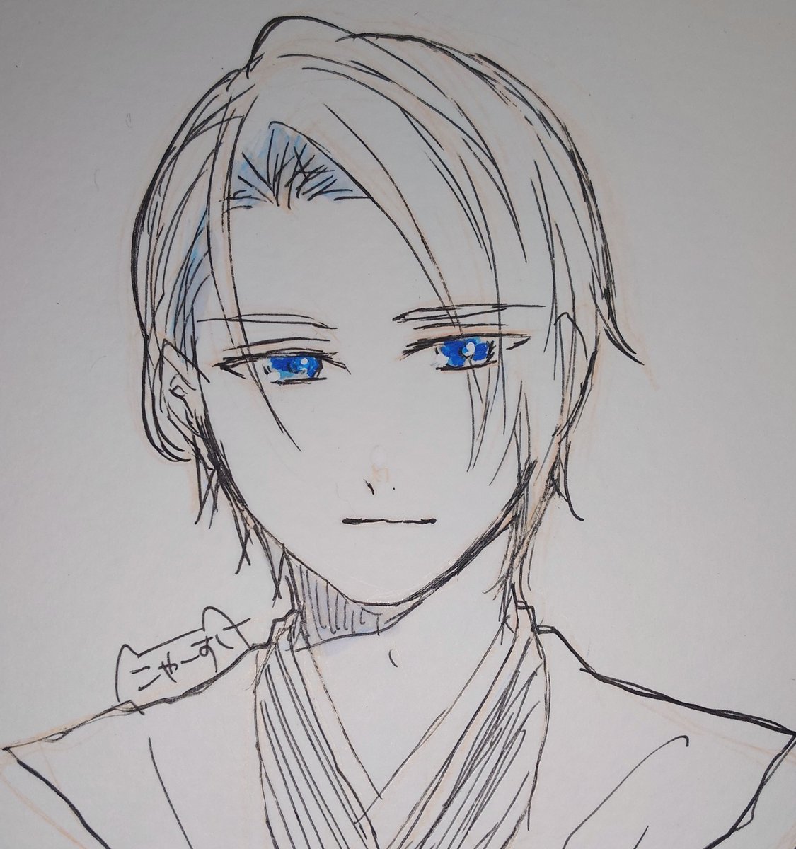 nekogumi0926's tweet photo. 軽装ちょぎ🖋️ https://t.co/pSGriIoNl4