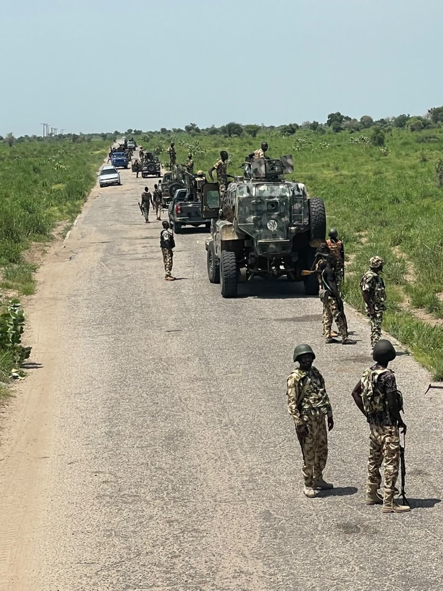 Nigerian troops recover 3 terrorist bodies after foiled attack in Borno