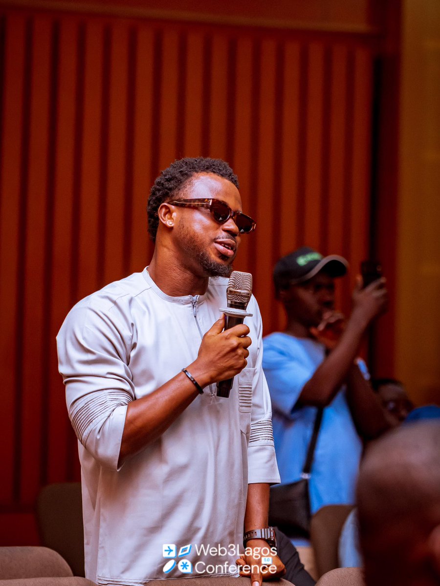 Web3LagosCon's tweet photo. Up next: the man who had the room debating! 😂🔥

If you were at #W3LC5, you already know who this is.

Now, can someone please find that man in the second slide for us? We believe he has some unfinished conversation with the speaker. 😂

#Conversations #W3LC5 https://t.co/dYT74Odcrd