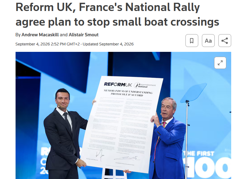 AlloProsper_'s tweet photo. "Vous laissez entrer des hommes qui veulent aller en Angleterre, les Anglais vous les renvoient, puis vous promettez de les renvoyer chez eux… Crénom ! Quel tintouin au lieu de fermer la porte !"
  - Prosper, 1926. https://t.co/8Xn4bP741u