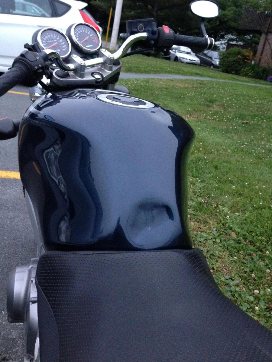 Wermsbrainworms's tweet photo. @vulpr3y_lag0pus well, if you have the parts ur balls can dent the gas can in a hard brake/crash so i would guess the threat of that is how https://t.co/OBy81lLIuq