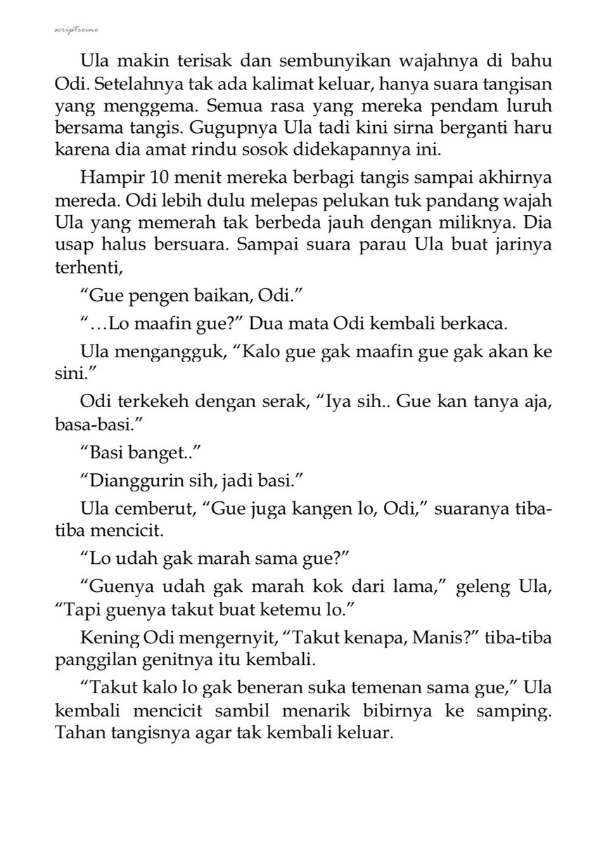 scriptreine's tweet photo. 370. [ walau asing sm ibra, yg penting akur sama mamah odi 🤗] https://t.co/zXtSg33Uq2