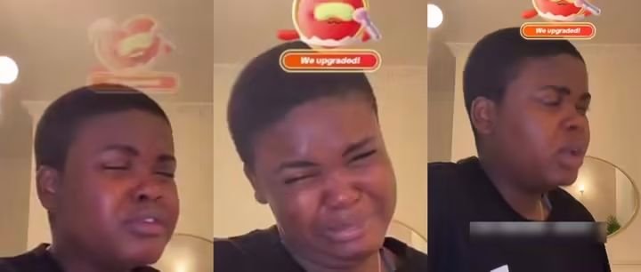Supremegee_'s tweet photo. She's weak for crying over a guy despite she been beautiful at her young age 🤦‍♂️ https://t.co/Wwkex1URZT