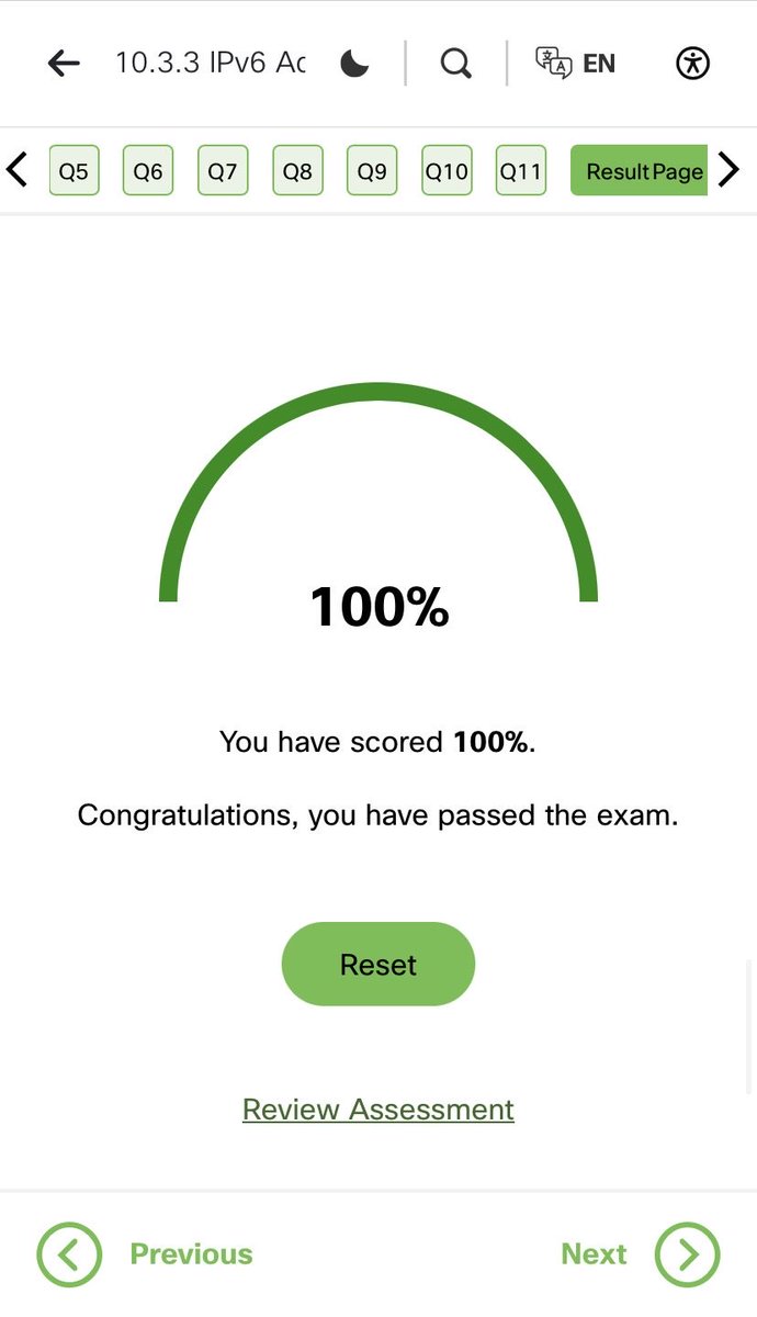x_cmx_'s tweet photo. Day 15/70 of my cybersecurity journey 📚

Today, I explored IPv6 focusing on its addressing and formatting. I also learned about some limitations of IPv4 and how to identify an IPv6 address by its hexadecimal format and colon separated structure

@OnijeC @Cisco @THE_CYBRARIANS https://t.co/BEC2HDhVsy