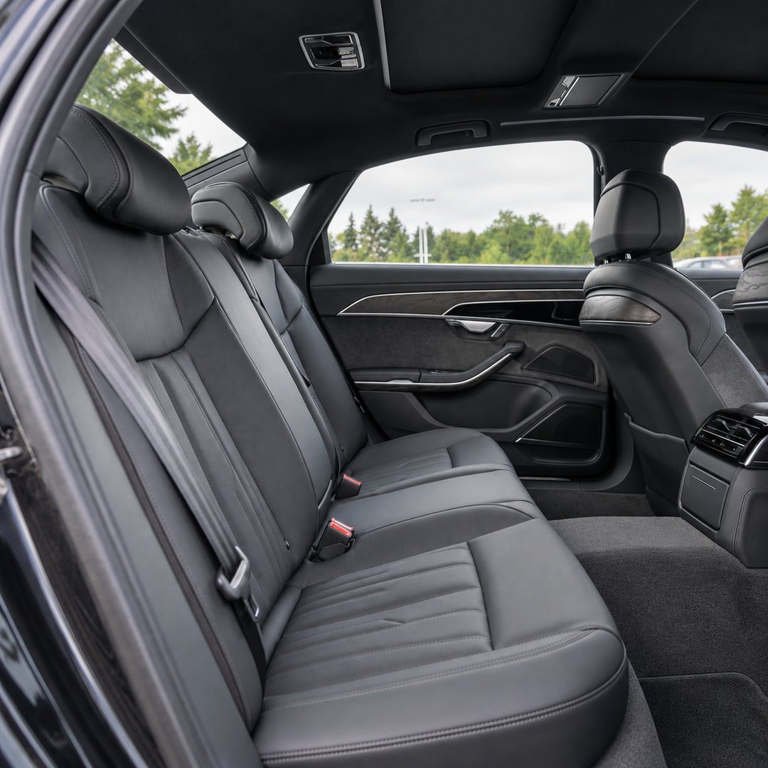 AudiMentor's tweet photo. Our first 2027 has arrived.

The 2027 #AudiA8 L 55 TFSI quattro, finished in Mythos Black Metallic with the Executive Plus Package and Black Optic Package.

#Audi #A8L #AudiQuattro #LuxurySedan #MythosBlack #AudiMentor #PenskeAutomotive #PenskeCars #AudiOhio #ClevelandCars https://t.co/412N9ImqSs