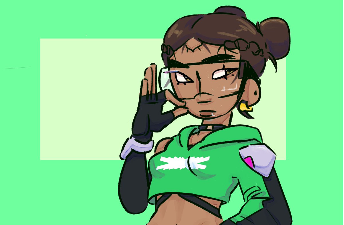 Bapsis_'s tweet photo. Illari 
#overwatchfanart #illarioverwatch #lesserafim https://t.co/TAujY2xik6