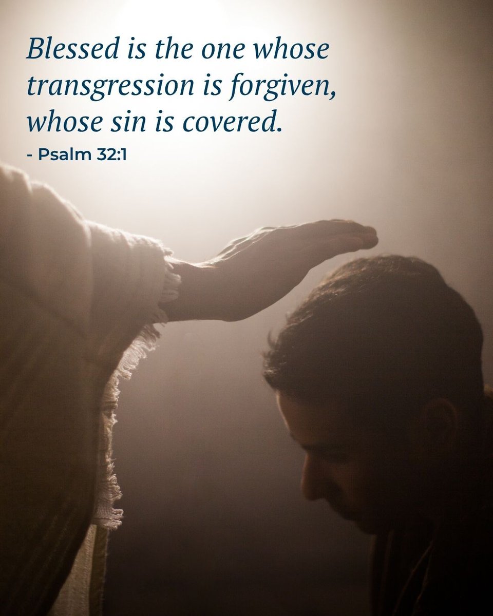 LCMSFoundation's tweet photo. Your sin is gone. Jesus paid the price. Through faith in him, you are completely forgiven! 

Blessed is the one whose transgression is forgiven, whose sin is covered. - Psalm 32:1 

#LCMSFoundation #LCMS #ScriptureSaturday #SundayReadings https://t.co/EL7MVRl3B2