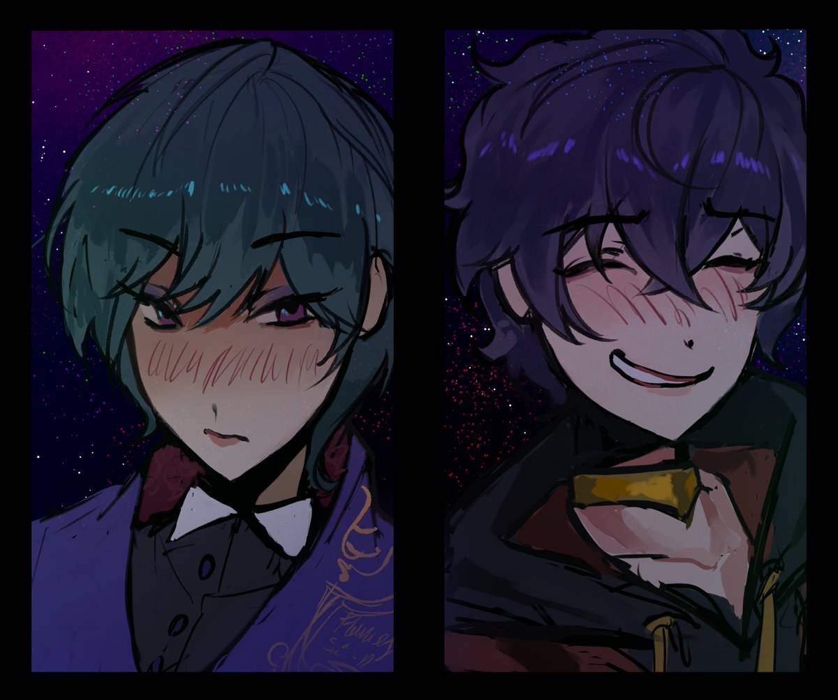 sillyavilly's tweet photo. first scarabia student b x pomefiore student c art kinda nervous #twst https://t.co/M1FZ3QYLur