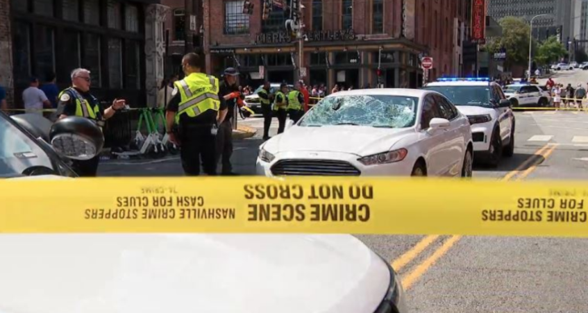FOXNashville's tweet photo. UPDATE: An 87-year-old driver has been charged after a deadly crash at a busy Broadway crosswalk in Nashville left one person dead and three others injured earlier in August, police said.
https://t.co/ey5FwWGNJ2
#Nashville #Broadway #NashvilleNews #MNPD https://t.co/znZD4XqpKZ