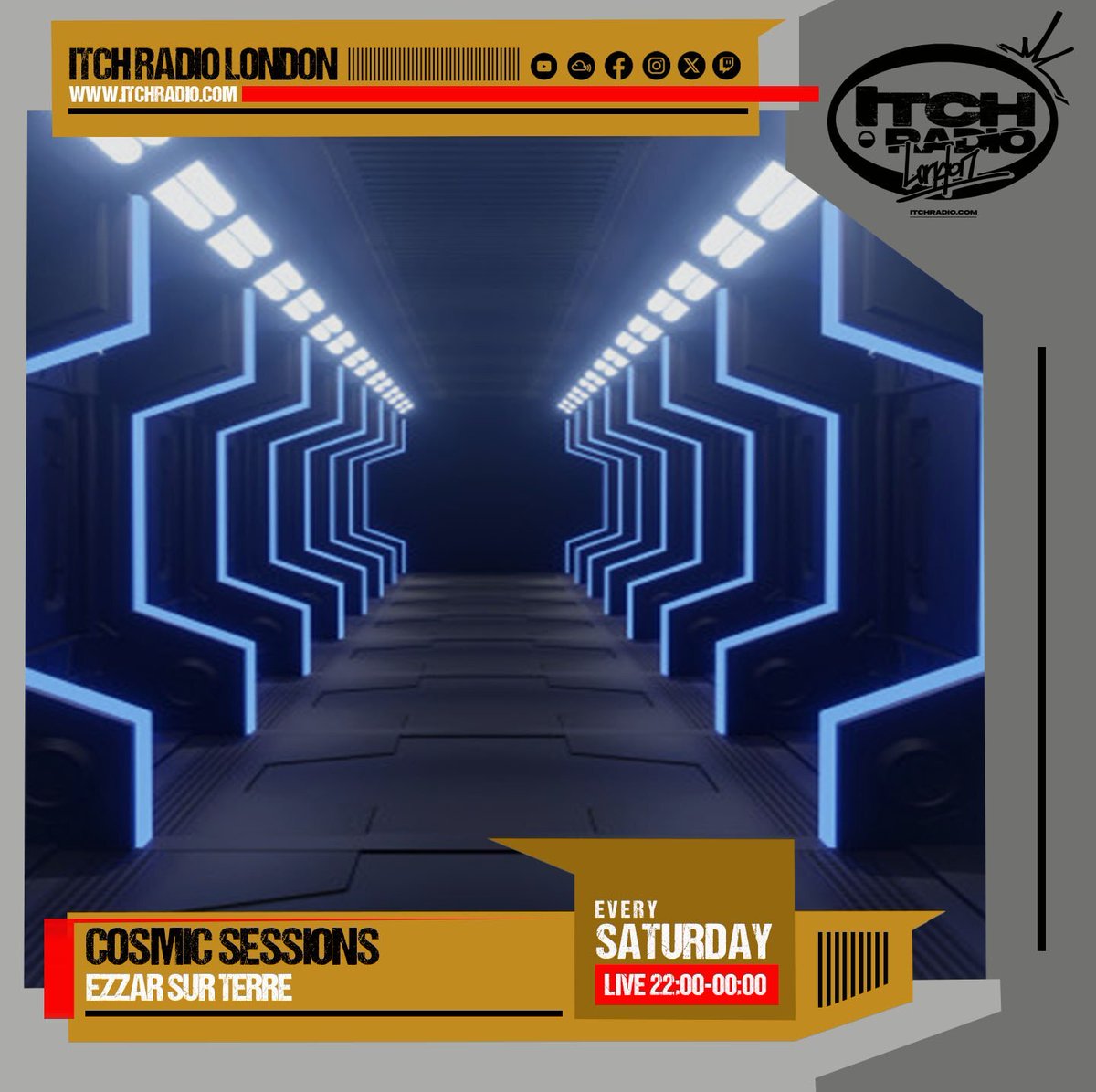 itchradio's tweet photo. 🔥 Cosmic Sessions with Ezzar Sur Terre!
Future Jazz, Electronic Jazz, Broken Beat, Bruk & Deep House — rooted in soul & London’s underground sound.
📻 On air | 🌐 https://t.co/tS5sbSu0Sh
Saturdays 10PM–12AM
#CosmicSessions #BrokenBeat #FutureJazz #Bruk #ItchRadio https://t.co/atQQgDkLJv
