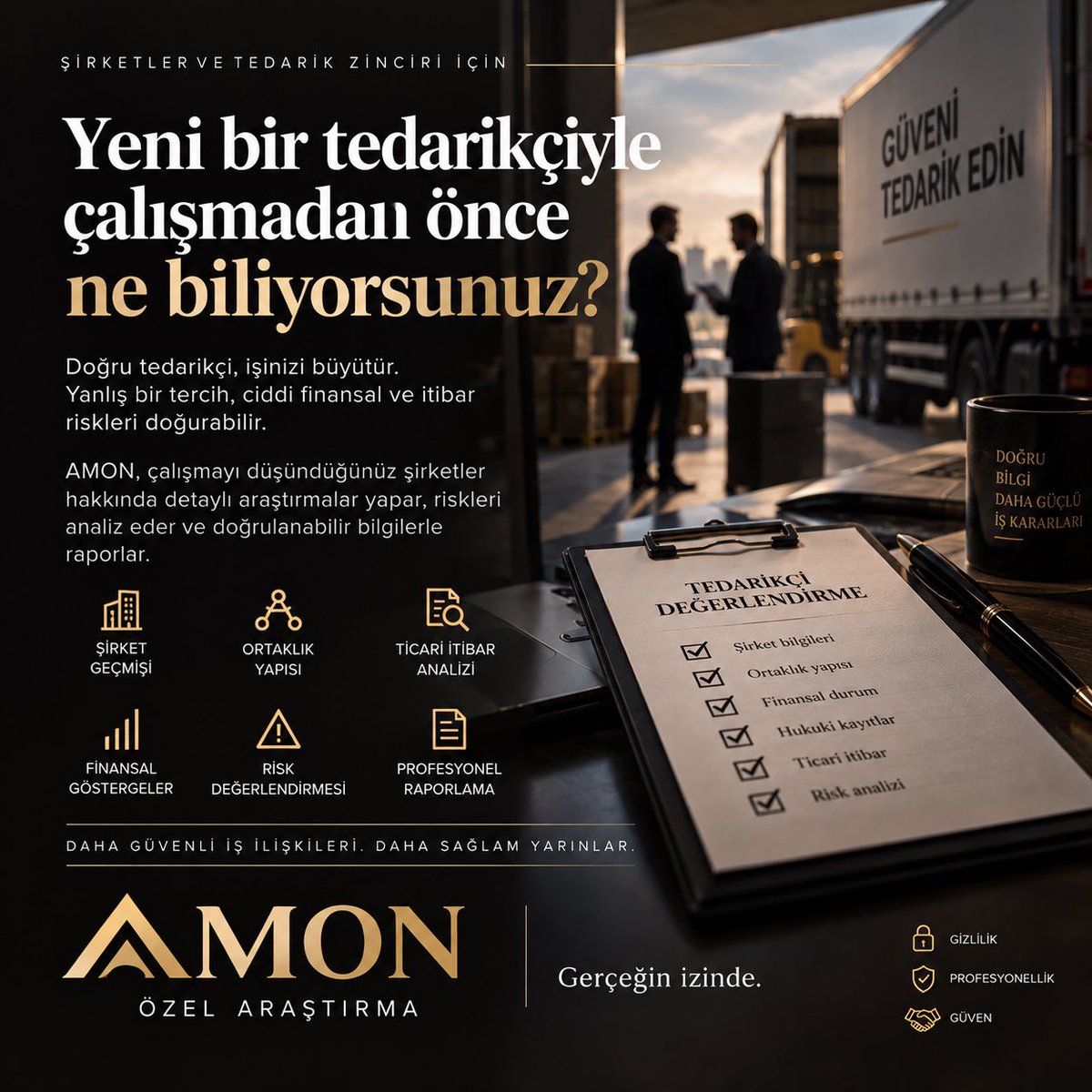 amonresearch's tweet photo. Daha fazla bilgi. Daha sağlam kararlar.

AMON | Gerçeğin izinde.

#AMON #AMONResearch #ÖzelAraştırma #Ticariİstihbarat #DueDiligence #OSINT #Tedarikçi #ŞirketAraştırması #RiskAnalizi #İşDünyası #KurumsalAraştırma https://t.co/lWTqDw3ya5