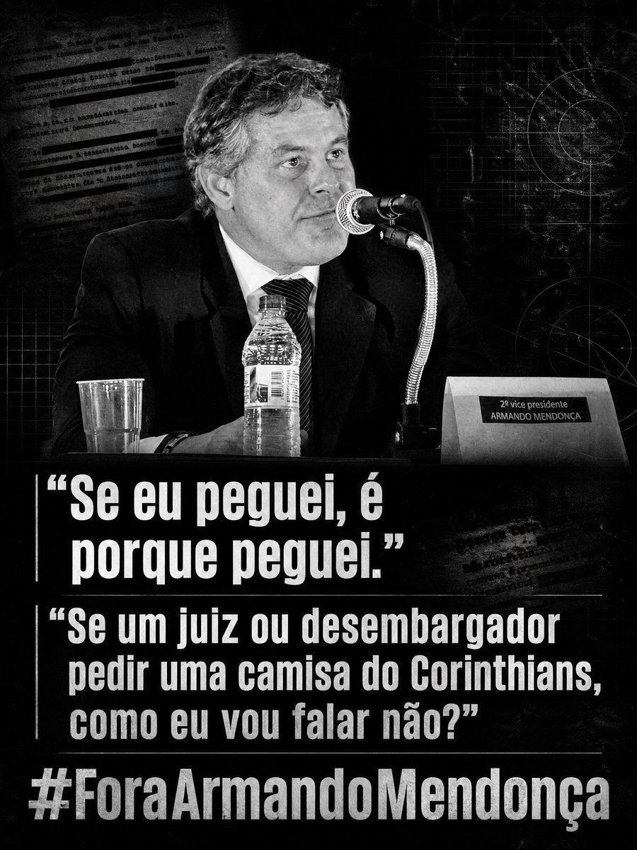 prmalaoficial's tweet photo. Vá cuidar do seu CPF, Armando Mendonça. Deixe o Corinthians em paz. Você é motivo de vergonha para o torcedor corinthiano.

#ForaArmandoMendonça https://t.co/tV1sDrpcaF