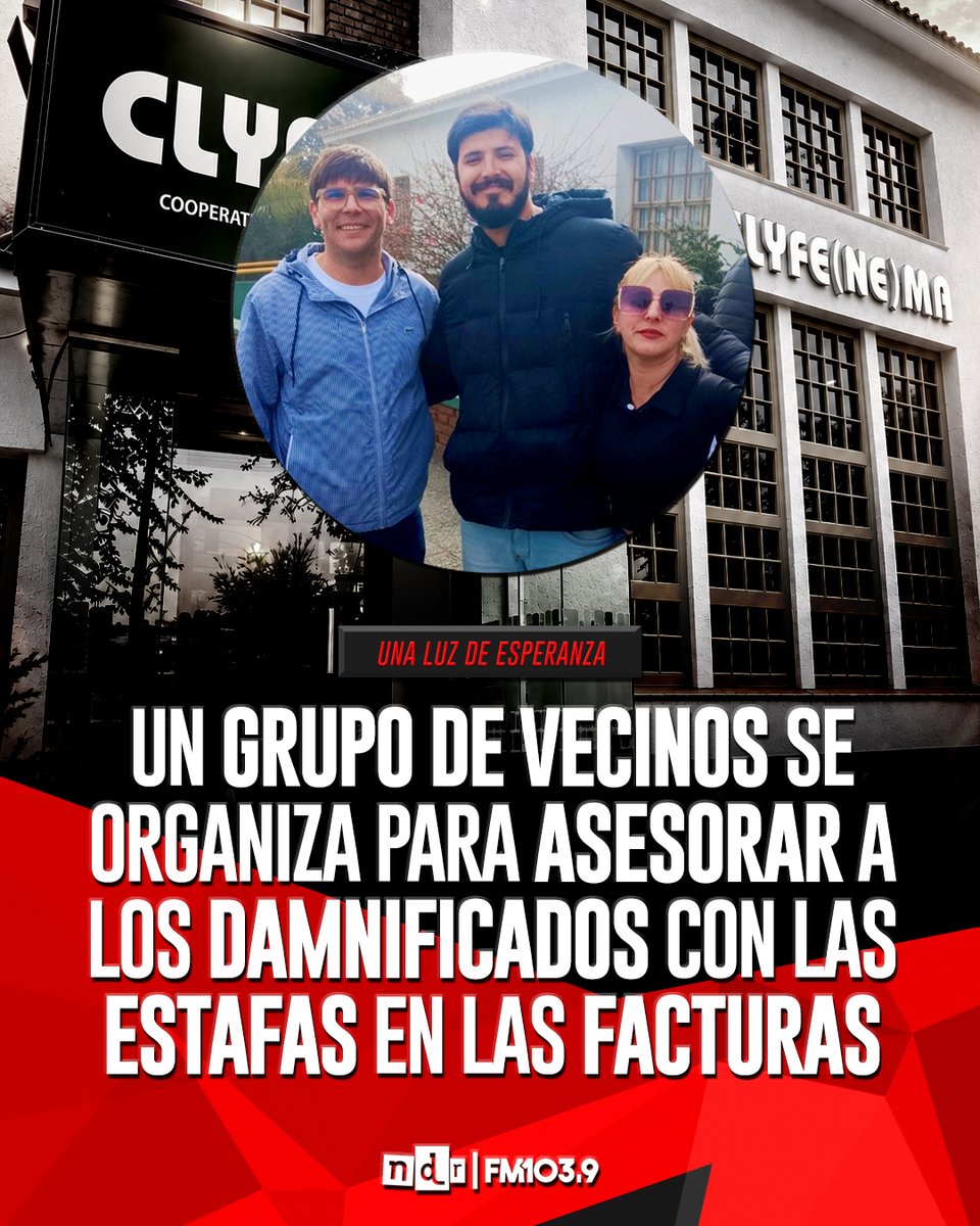 NdRradio's tweet photo. 🙏 UNA LUZ DE ESPERANZA / 🔴⚡ VECINOS ASESORARÁN A ESTAFADOS CON LAS FACTURAS DE ENERGÍA ELÉCTRICA
Un grupo de residentes de la zona Sur del distrito se organizó para brindar supervisión legal y técnica a los usuarios damnificados por #CLyFEMA. https://t.co/9aTvXEwbZm