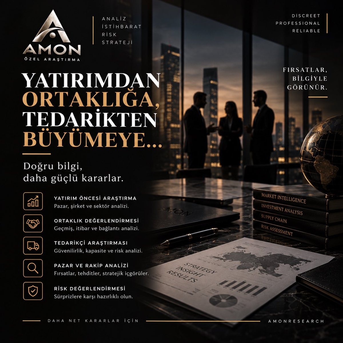 amonresearch's tweet photo. Fırsatları görmek için bilgiye, doğru karar için doğrulanmış bilgiye ihtiyaç vardır.

AMON | Gerçeğin izinde.

#AMON #AMONResearch #ÖzelAraştırma #Ticariİstihbarat #DueDiligence #OSINT #RiskAnalizi #PazarAraştırması https://t.co/5ikpbNzM8K