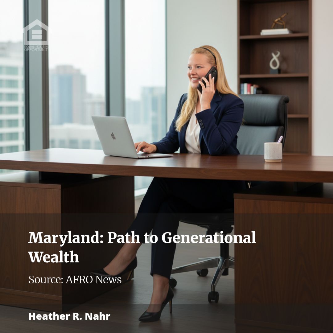 HeatherNahr's tweet photo. Beyond renting: Unlocking the door to generational wealth in Maryland
As someone who’s called Maryland home my entire life, I’ve seen firsthand how challenging it can be to move from renting to owning—especially in Baltimore, where more than half of renters pay over 30% of ... https://t.co/w7TqCbwWez
