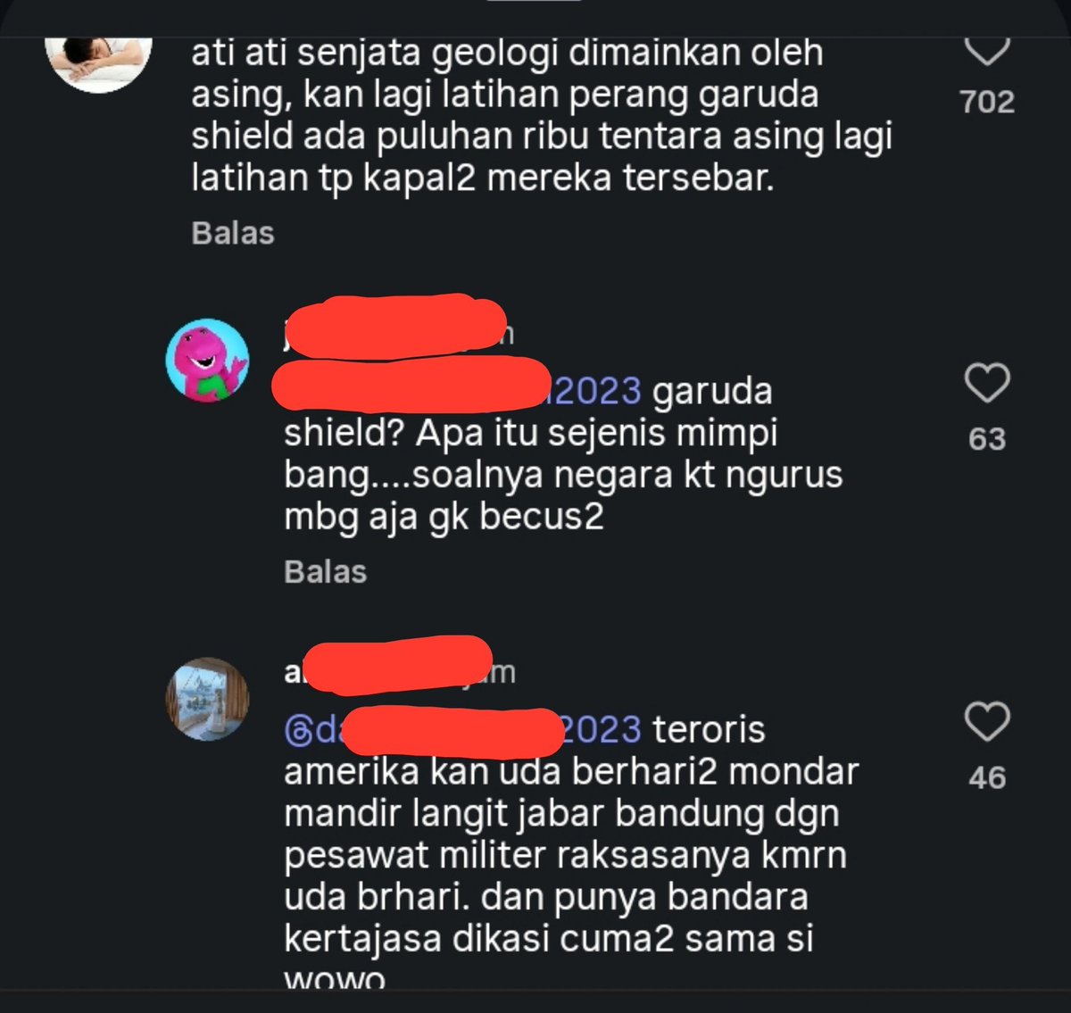 tbmvls's tweet photo. jujur gua jarang bahas hal ginian, tpi ni komen bener² goblok demi apapun.. suka main konspirasi, main cocoklogi, dan tidak ada data pantesan ni negara ga maju².. atau ga sekalian aja kmu anggep indo sedang uji coba nuklir sama amerika di fasilitas bawah tanah kota bandung wkwk https://t.co/ap7L3ALHv5